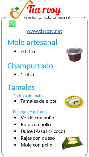 Nuestro Menu